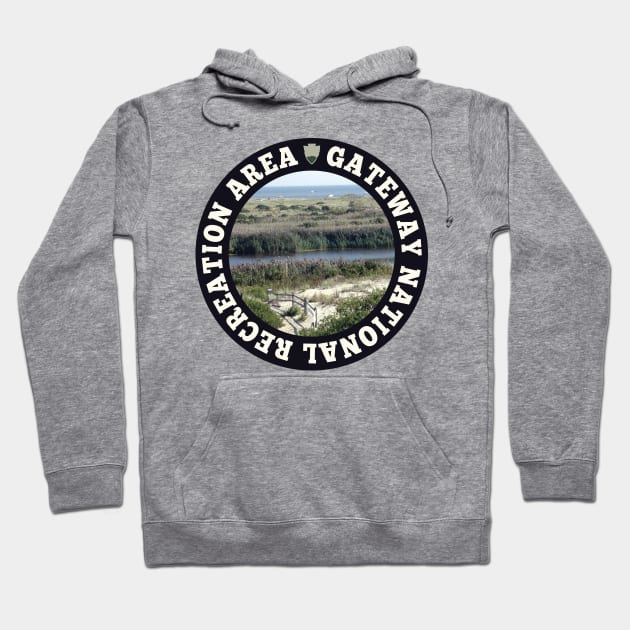 Gateway National Recreation Area circle Hoodie by nylebuss